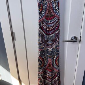 Billabong Multicolor Patterned Maxi  Dress